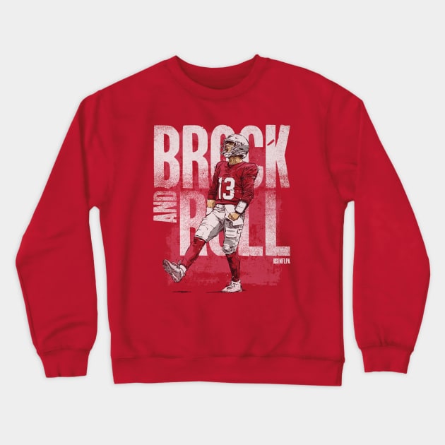 Brock Purdy San Francisco Brock And Roll Crewneck Sweatshirt by Chunta_Design